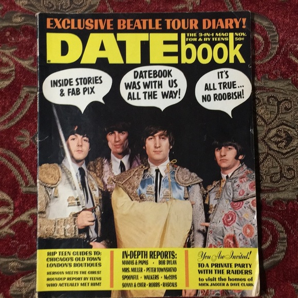 Other - Vintage November 1966 Datebook